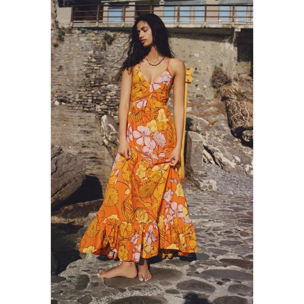 Anthropologie Plenty By Tracy Reese Floral Maxi Dress